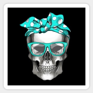 Skull Bandana 3 Sticker